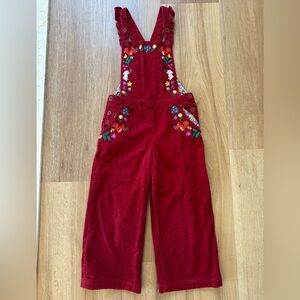 Mini Boden Corduroy Overalls, Size 7/8